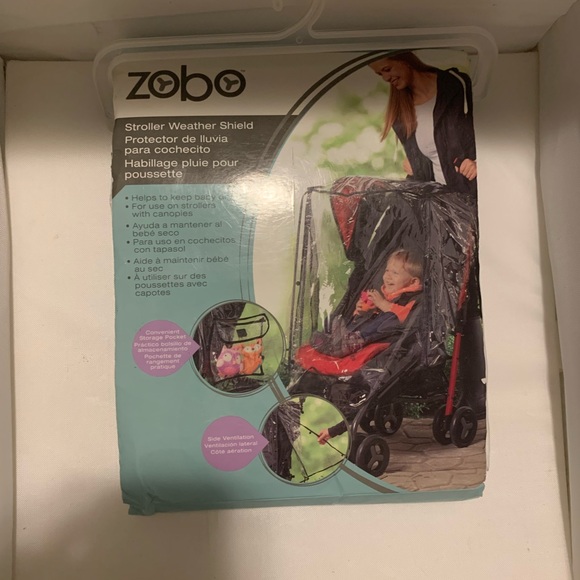 Zobo Travel Stroller System Weather Shield - Picture 6 of 6